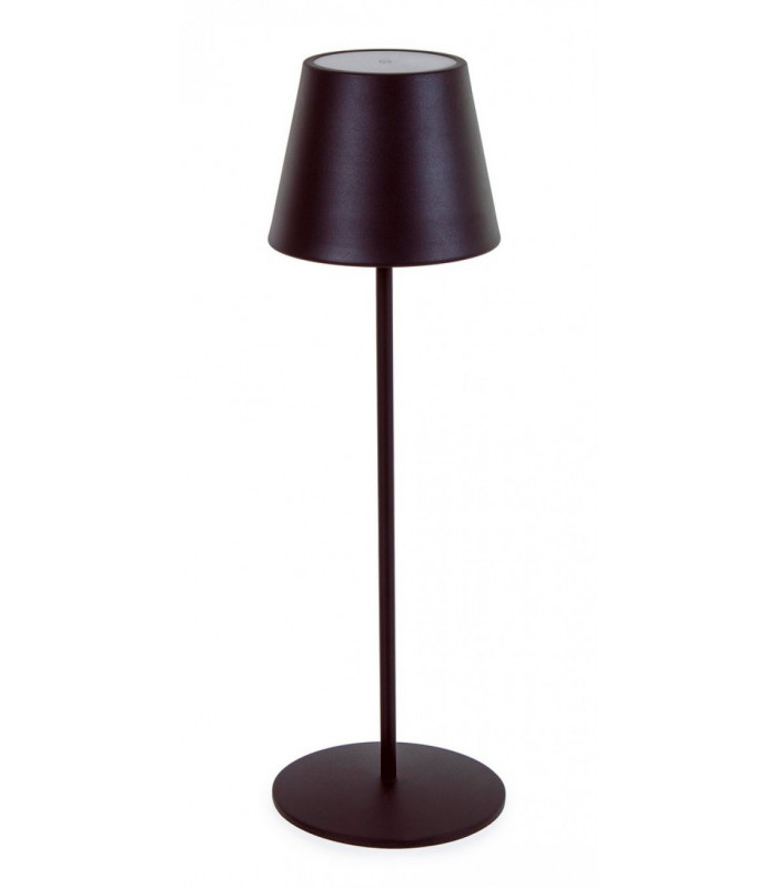 LAMPADA TAV. LED ETNA NERO H38 - Lampade da tavolo | Arredinitaly