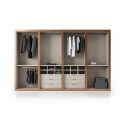Walk-in Closet with Frame