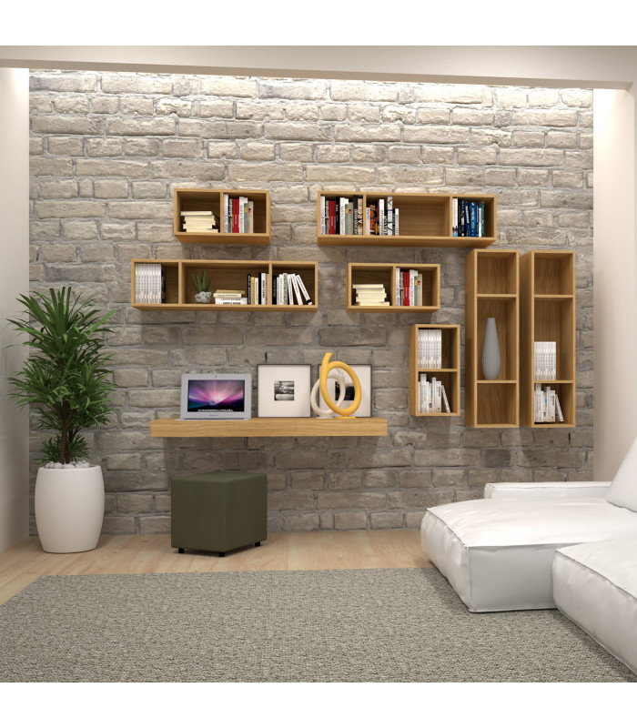Composition Redy Bookcase - Bathroom furniture | Arredinitaly