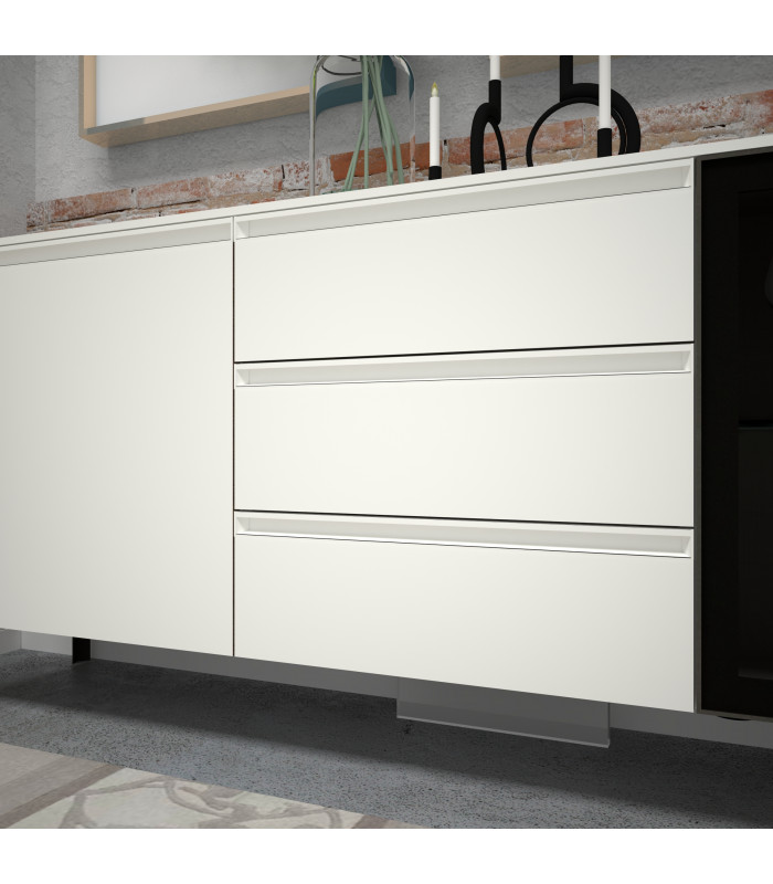 MD10A CABINET WITH GLASS DOOR | SANTA LUCIA | Arredinitaly