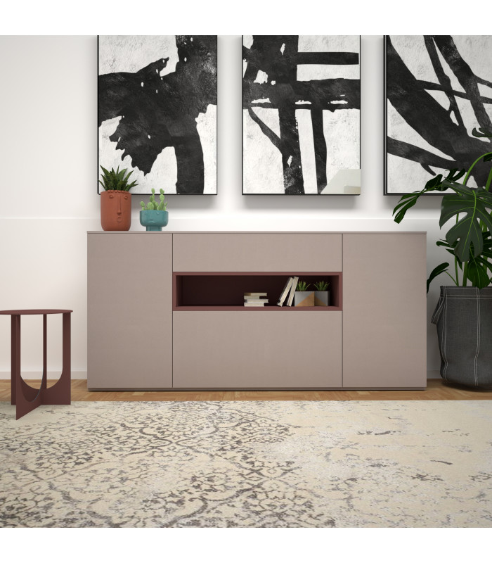 MD14A CABINET WITH CENTRAL NICHE - CONSOLLE | Arredinitaly