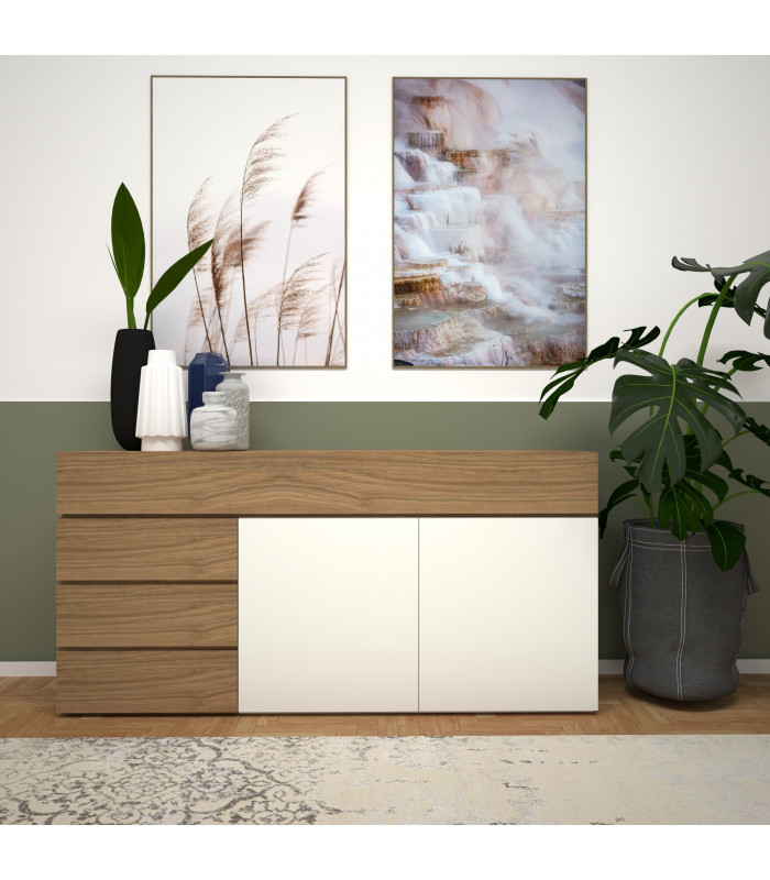 MD16A CABINET WITH DOORS AND DRAWERS - CONSOLLE | Arredinitaly