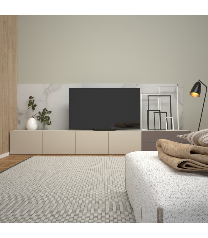 TV DOOR2 - L.302,5 WITH DOORS AND DRAWERS - TV cabinets | Arredinitaly