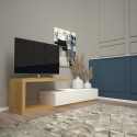 TV STAND COMPOSITION WITH 'C' BENCH | SANTA LUCIA
