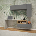 HOME WOK COMPOSITION WITH HANGING DESK | SANTA LUCIA