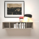 HORIZONTAL OR VERTICAL SUSPENDED BOOKCASE L.137,7 | SANTA LUCIA