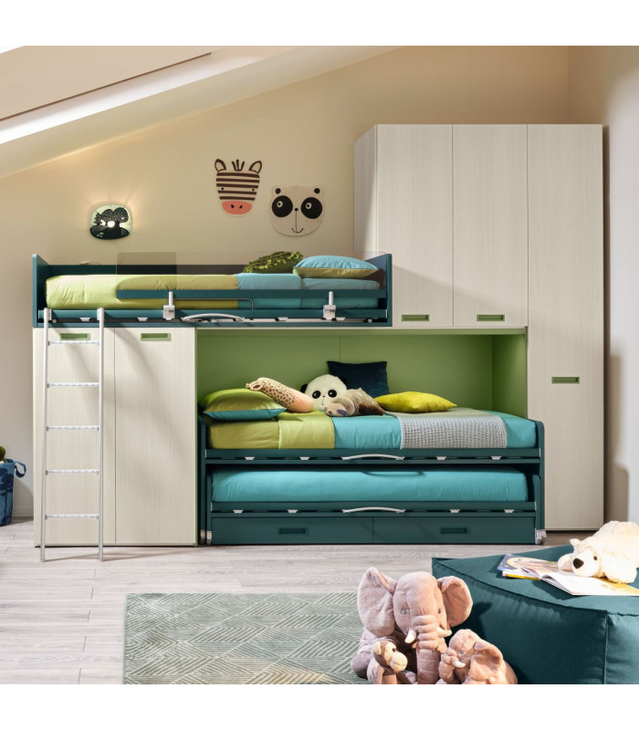 Bedroom set KC509 | MORETTI COMPACT | Arredinitaly