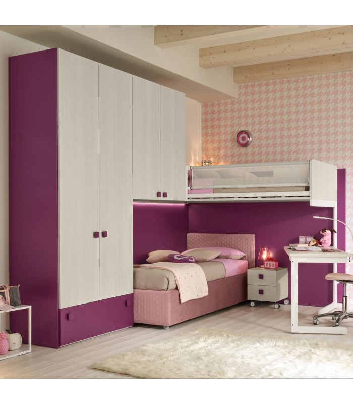 Bedroom set KC510 | MORETTI COMPACT | Arredinitaly