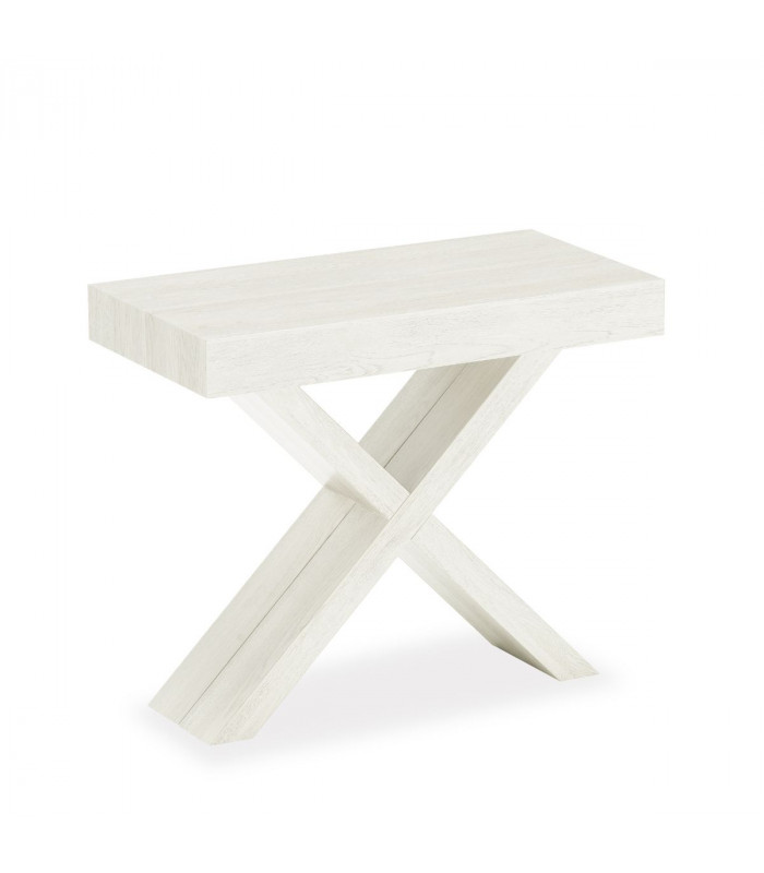 OSLO EXTENDING CONSOLE TABLE WHITE ASH | I.TA.LI. | Arredinitaly