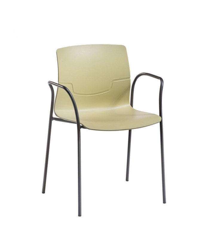 SLOT TB | GABER - Plastic chairs with armrests | Arredinitaly