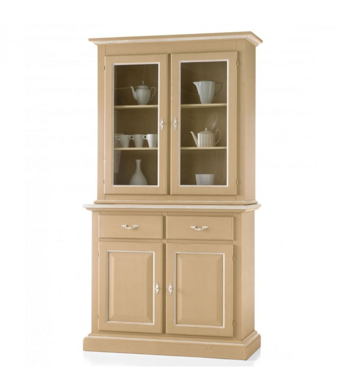 ANNECY DISPLAY CASE 2 DOORS - Classic sideboards and sideboards | Arredinitaly