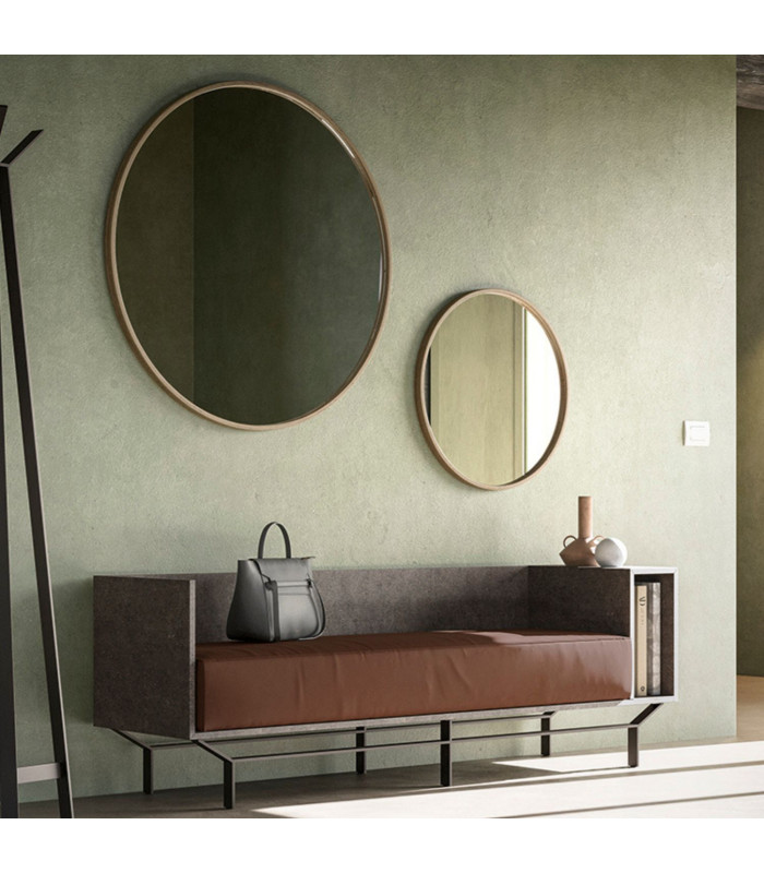 ENTRACE COMPOSITION WITH SMALL SOFA WITH WIRE BRACKETS| SANTALUCIA MOBILI | Arredinitaly