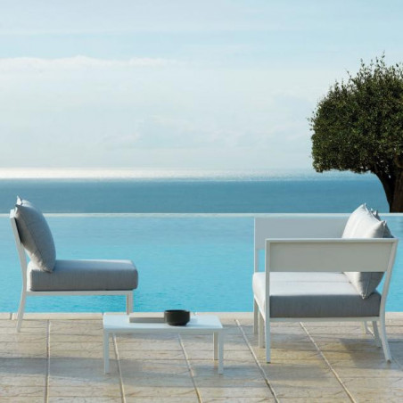 Armchairs and sofas for outdoor living rooms|Arredinitaly