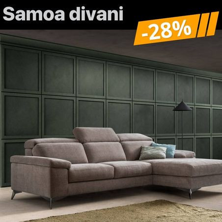 Samoa sofas, from the factory to your home and with an extra discount, discover it !