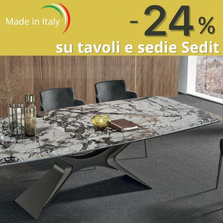 Sedit, tables et chaises design de fabrication italienne
