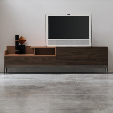TV stands: wall-mounted, suspended, fixed and swivelling | Arredinitly