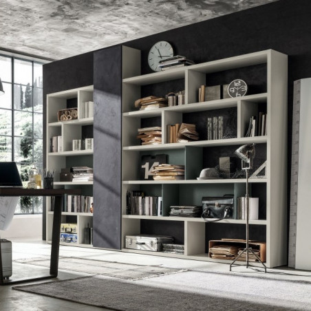 Modern and design wall bookcases | Arredinitaly