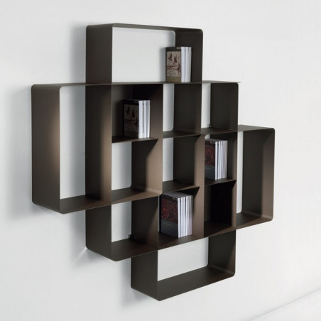 Suspended bookcases