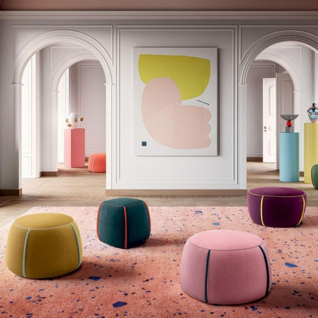 Storage pouf and living room footstool | Arredinitaly