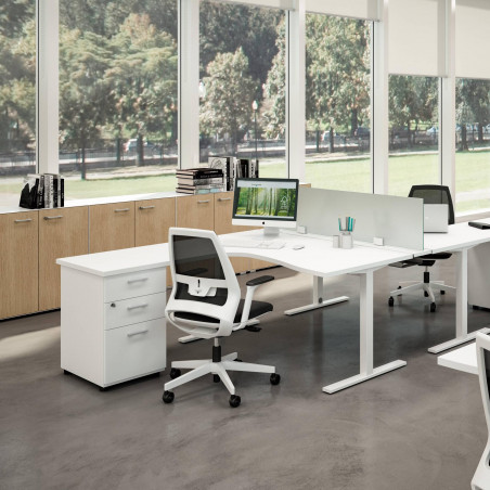 Office desks and workstations for groups. Online from Arredinitaly