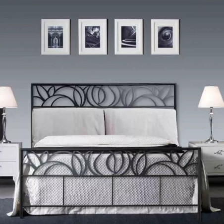 Wrought iron beds: double and single | Arredinitaly