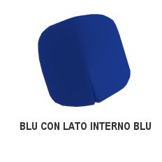 Loto Blu con lato interno Blu
