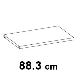 Ripiano L.88.3 cm.