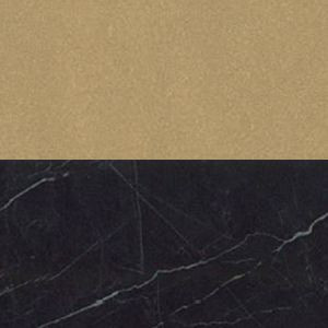 Oro opaco + Nero marquinia lucido