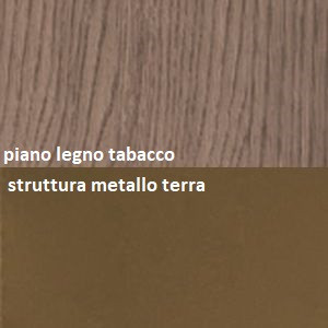 struttura metallo terra_piano legno tabacco