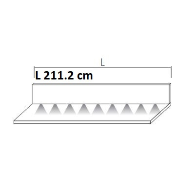 L 211.2 cm (Elle)