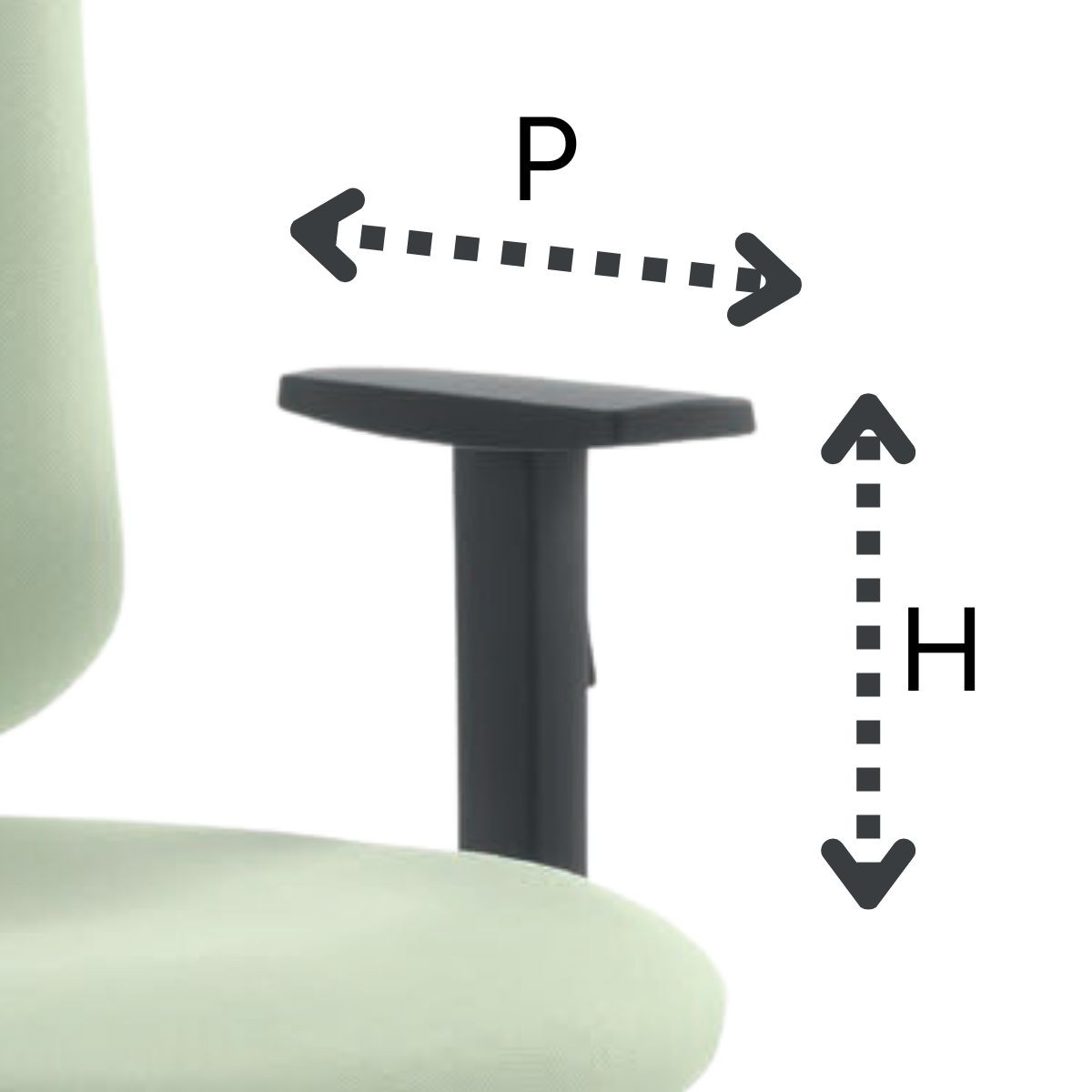 Armrests with 2D movement (H - P)