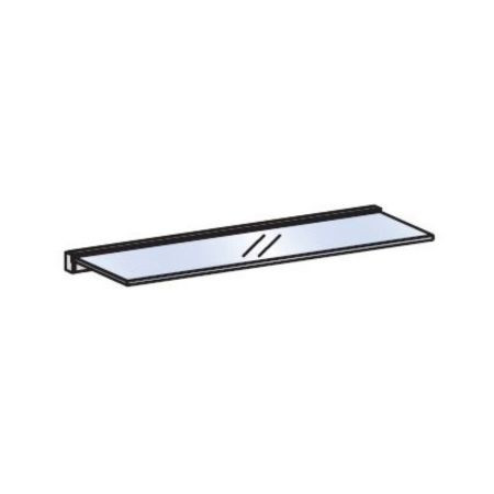 Glass shelf 8mm thick  - with shelf support bar